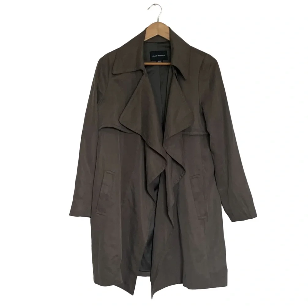 Club Monaco Claudine Trench Coat Size Medium - Picture 7 of 13